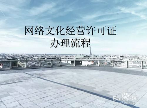 网络文化经营许可证办理全攻略 步骤与注意事项